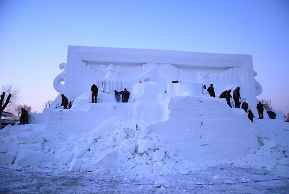 Harbin Snow Sculpture Expo SunIsland 2017