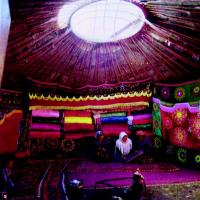 The Interior of Khalkhas Tent