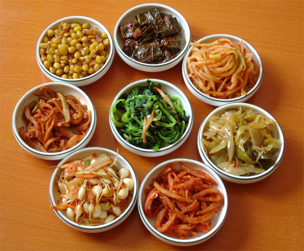 Korean people dishes
