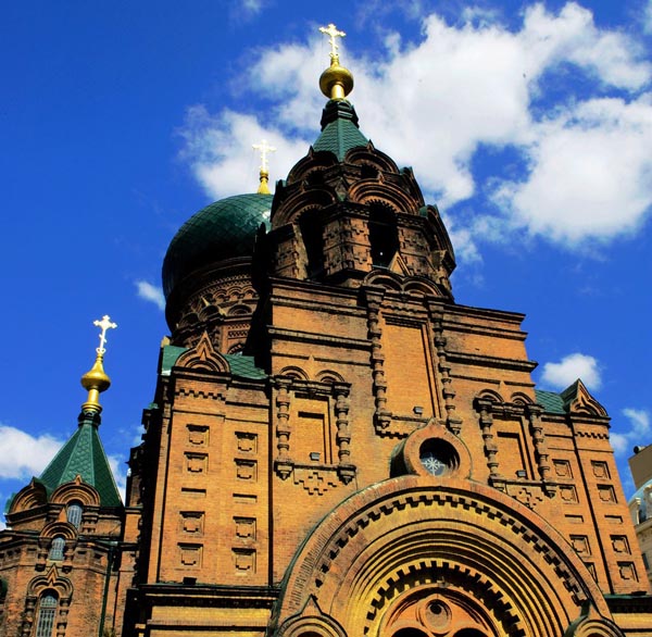travel to harbin & visit Saint Sophia Cathedral