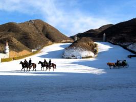 Jihua Changshoushan Ski Resort Horses
