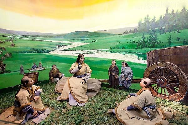 Life style of Mongolian Family