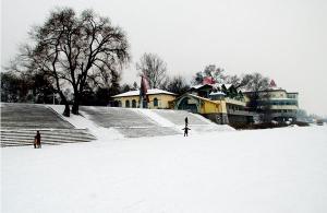 Harbin Railway Riverside Club Winter